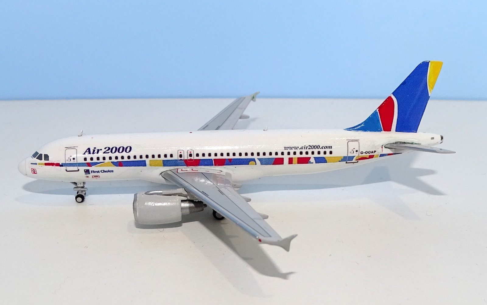 Air 2000 Airbus A320-214 G-OOAP by MLC Customs (JC Wings donor)