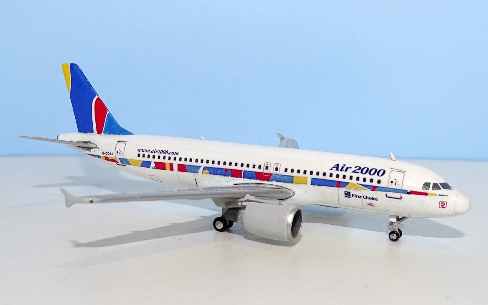 Air 2000 Airbus A320-214 G-OOAP by MLC Customs (JC Wings donor)