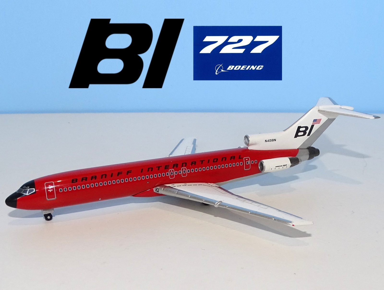 The Last Jellybeans: Braniff's First 727-227s - YESTERDAY'S AIRLINES