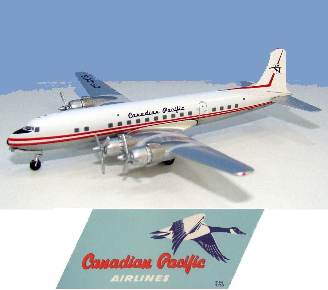 Six Survivors: Canadian Pacific's Versatile DC-6Bs - YESTERDAY'S