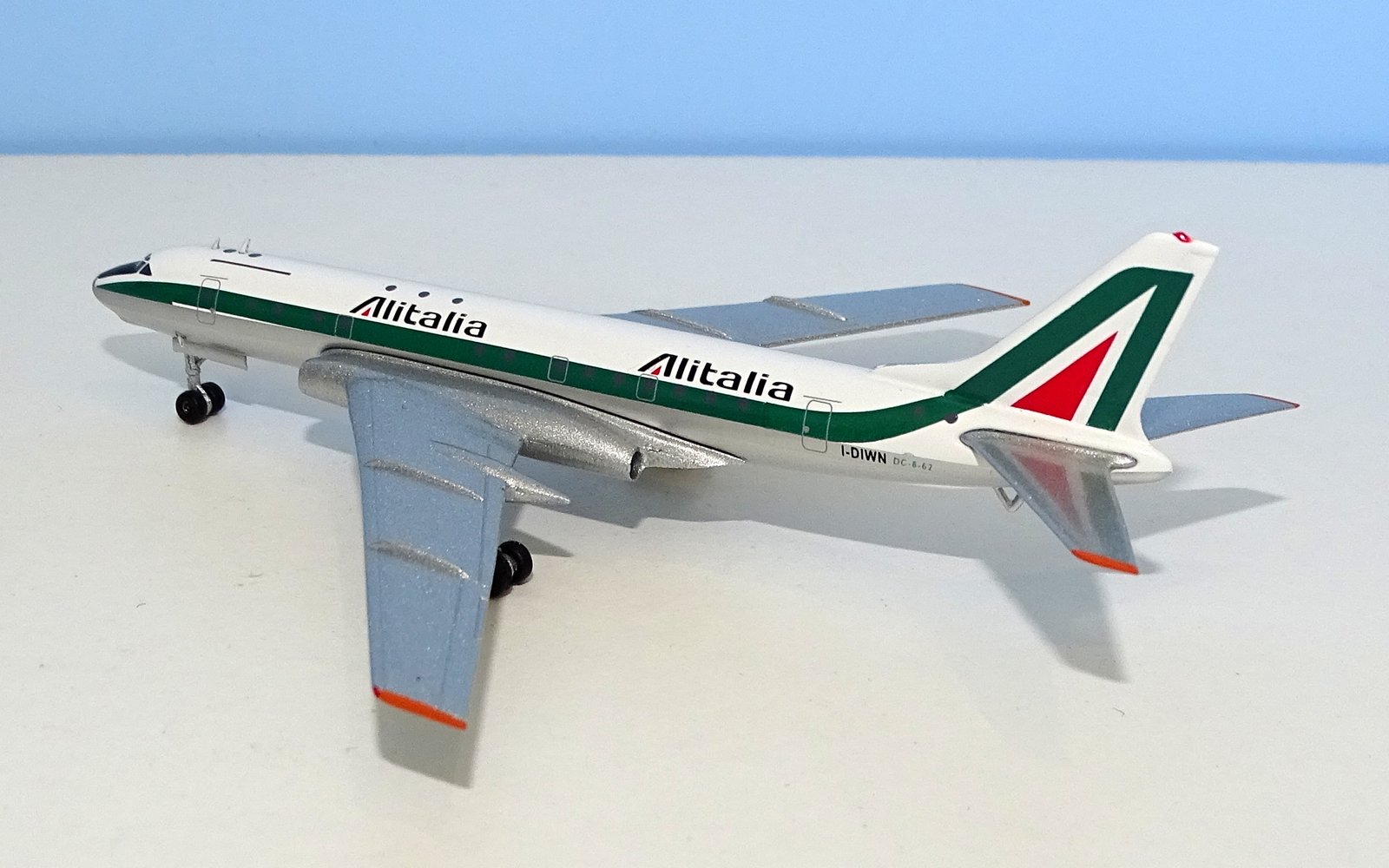 CSA Tupolev Tu-104A OK-NDF 'Fake Alitalia DC-8 Clrs' - 1:400 Scale by Retro Models