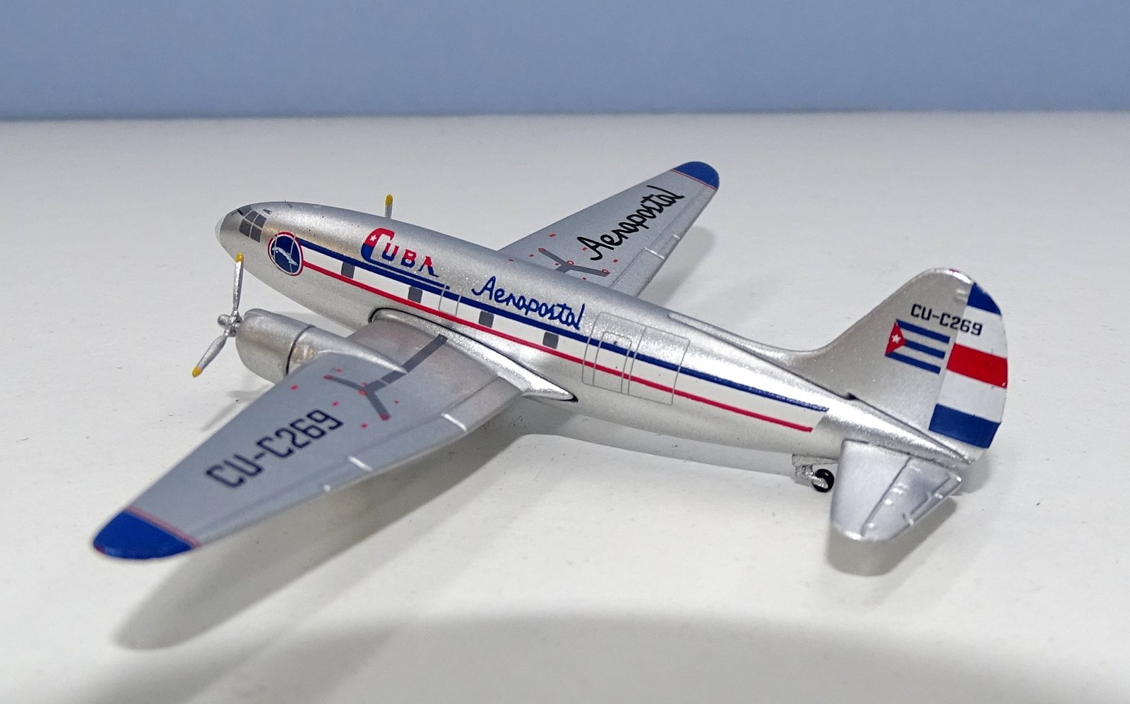 Cuba Aeropostal Curtiss C-46 CU-C269 Aeroclassics 1:400 Scale Model Airliner