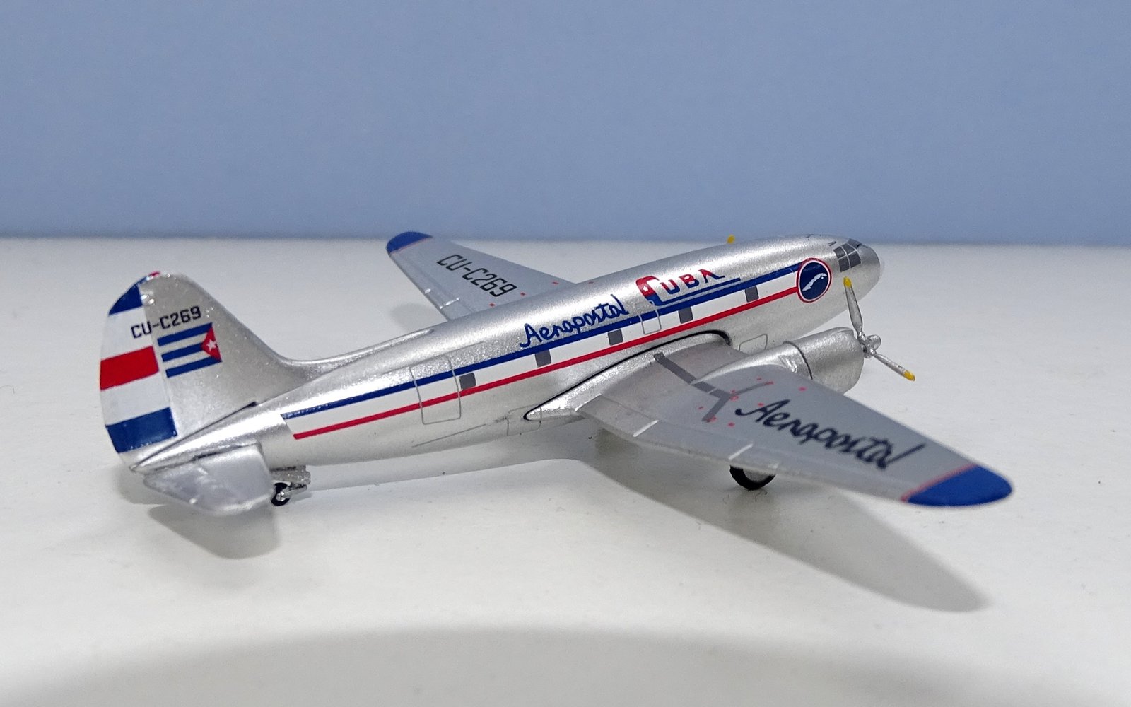Cuba Aeropostal Curtiss C-46 CU-C269 Aeroclassics 1:400 Scale Model Airliner