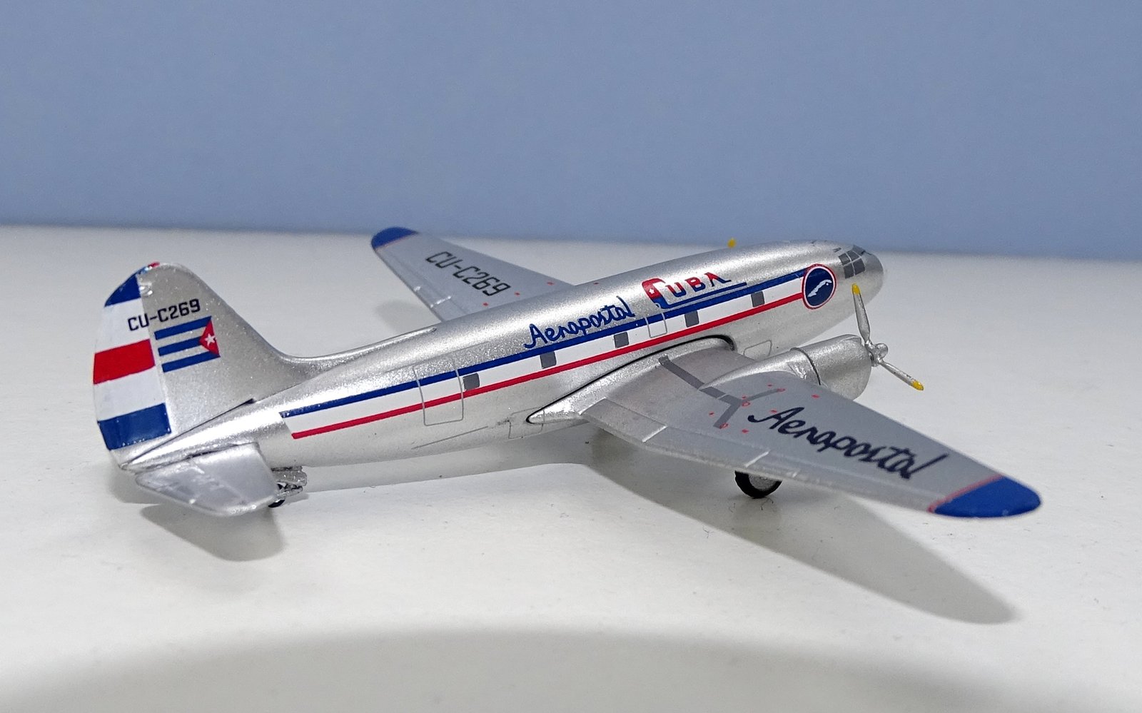 Cuba Aeropostal Curtiss C-46 CU-C269 Aeroclassics 1:400 Scale Model Airliner