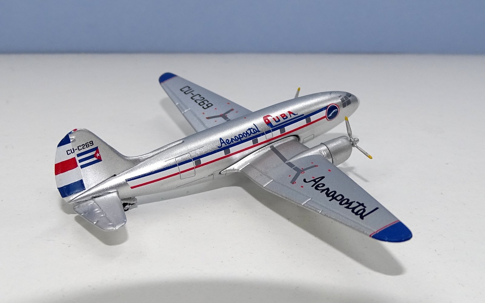 Cuba Aeropostal Curtiss C-46 CU-C269 Aeroclassics 1:400 Scale Model Airliner