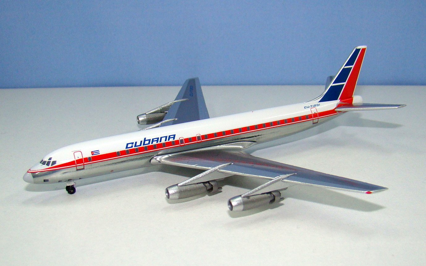 Cubana Douglas DC-8-43 CU-T1201 Aeroclassics 1:400 Scale Model Airliner
