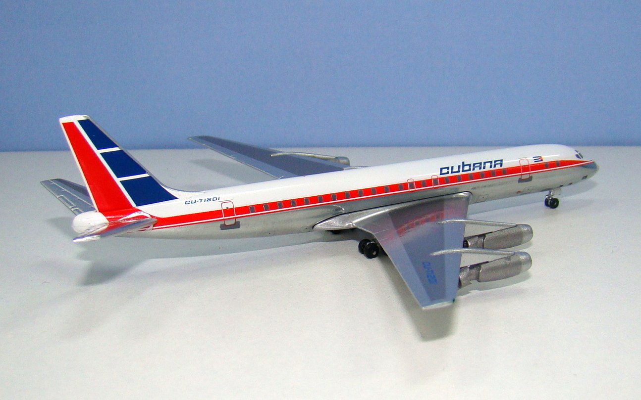 Cubana Douglas DC-8-43 CU-T1201 Aeroclassics 1:400 Scale Model Airliner