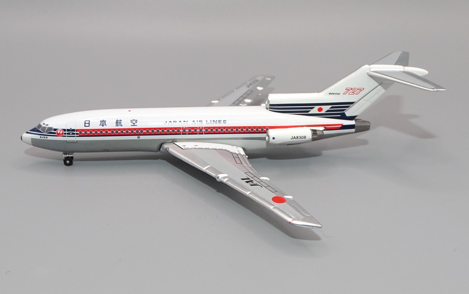 Japan Air Lines Boeing 727-046 JA8308 Aeroclassics 1:400 Scale Die-Cast