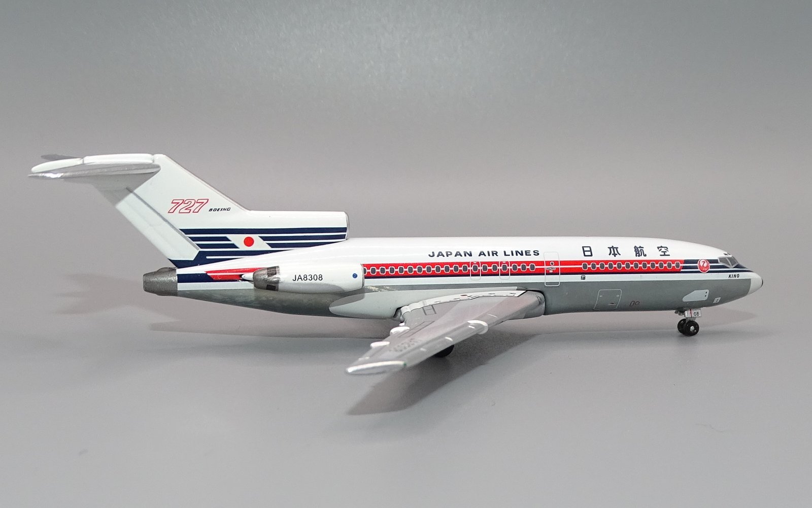 Japan Air Lines Boeing 727-046 JA8308 Aeroclassics 1:400 Scale Die-Cast