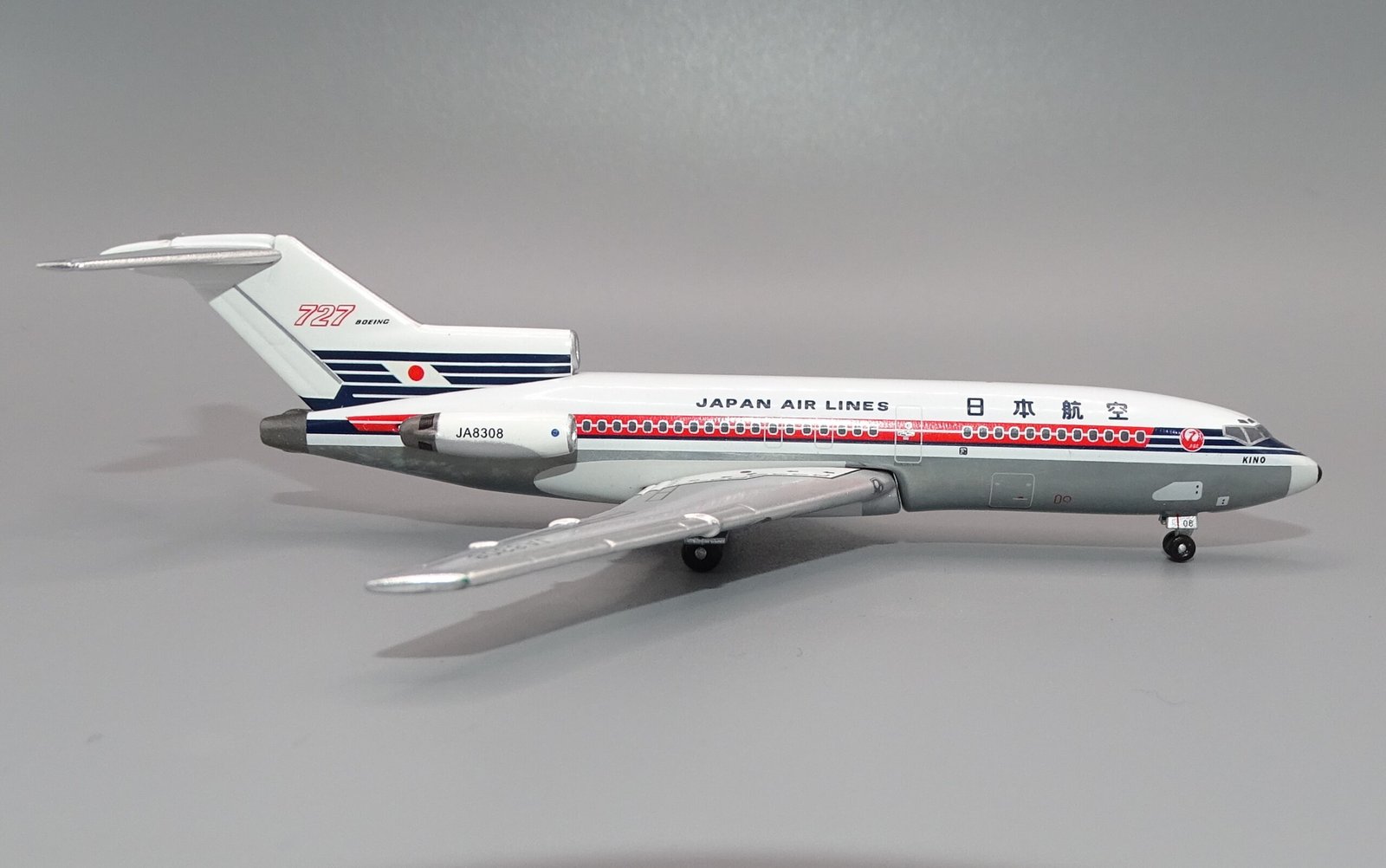 Japan Air Lines Boeing 727-046 JA8308 Aeroclassics 1:400 Scale Die-Cast