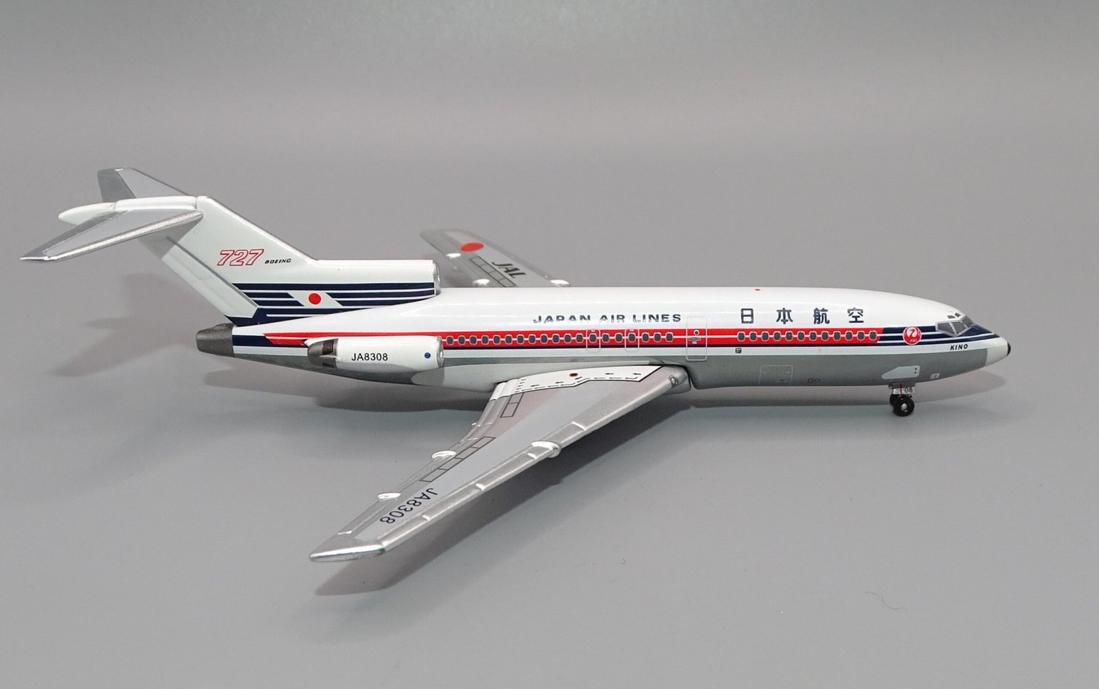Japan Air Lines Boeing 727-046 JA8308 Aeroclassics 1:400 Scale Die-Cast