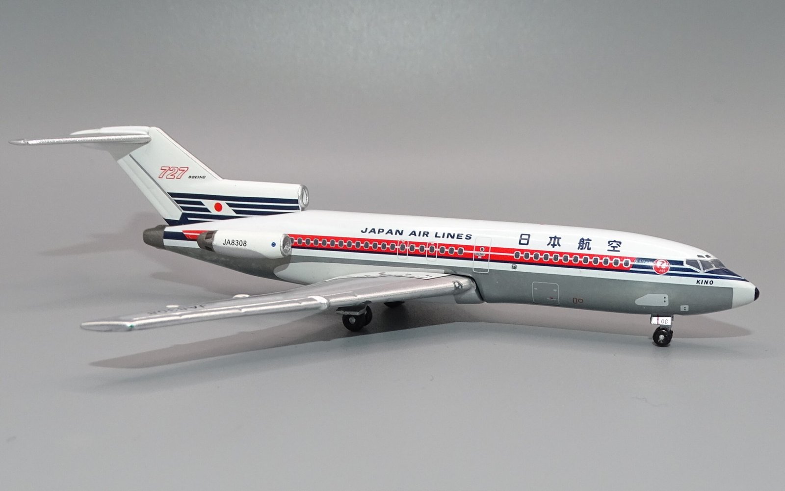 Japan Air Lines Boeing 727-046 JA8308 Aeroclassics 1:400 Scale Die-Cast