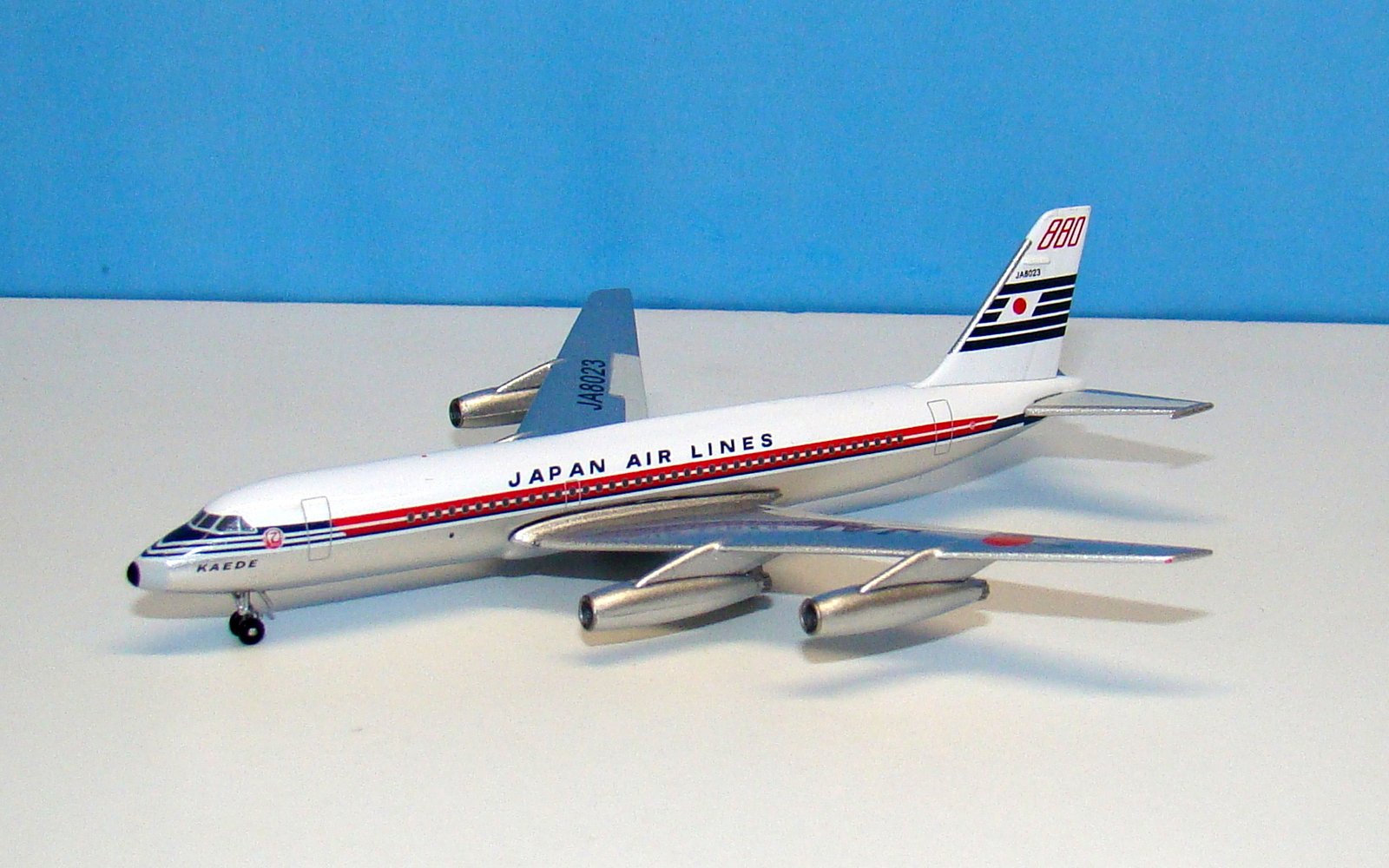 Japan Air Lines Convair CV-880M JA8023 Apollo Models 1:400 Scale Die-Cast