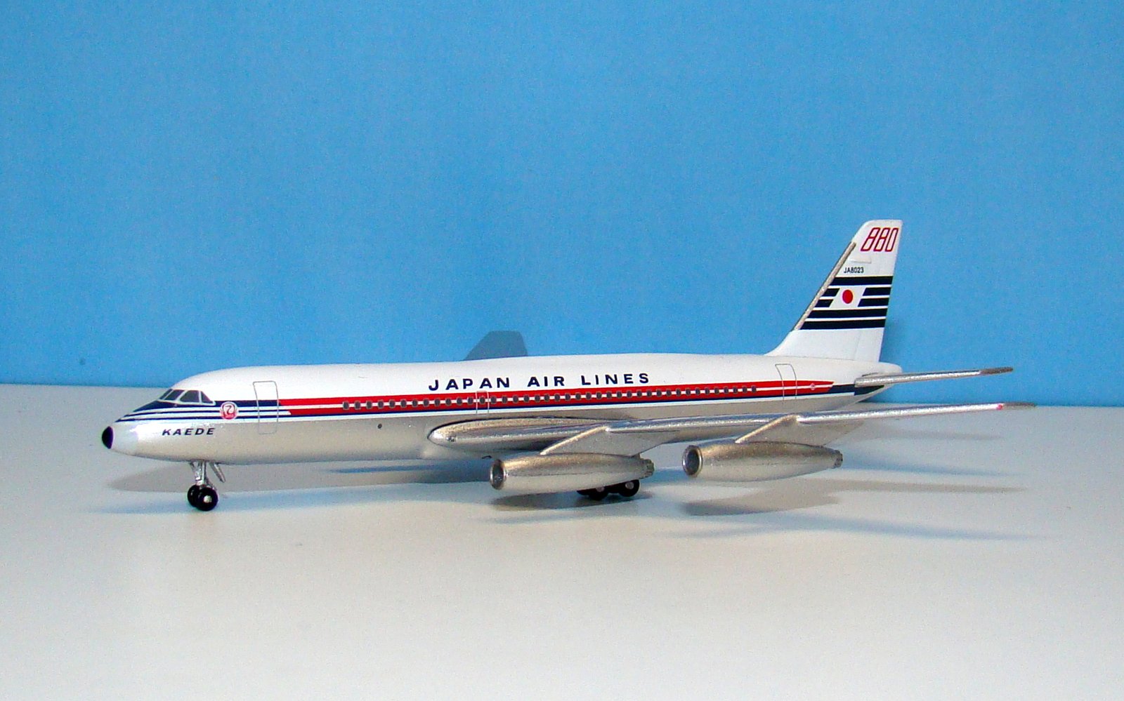 Japan Air Lines Convair CV-880M JA8023 Apollo Models 1:400 Scale Die-Cast