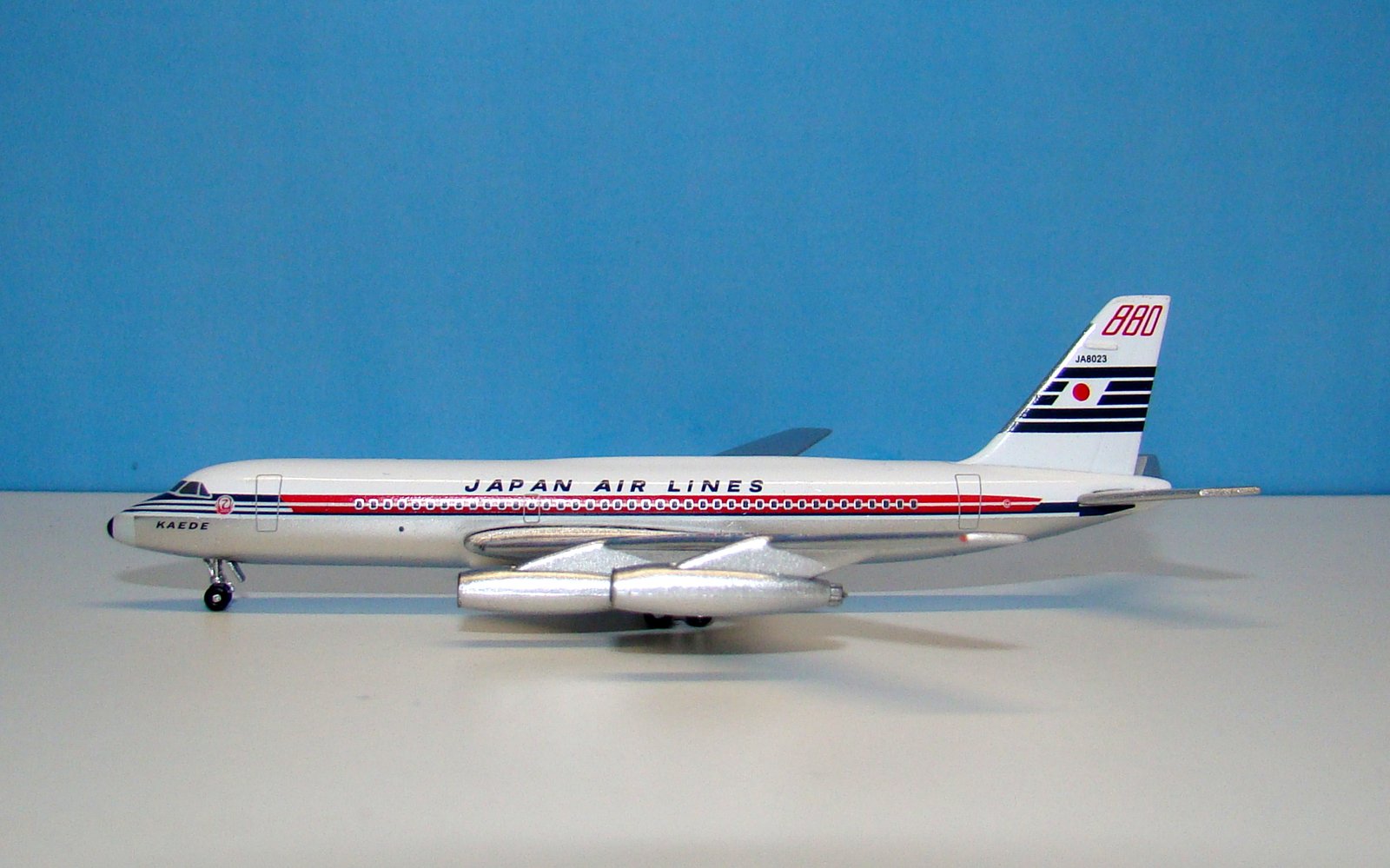 Japan Air Lines Convair CV-880M JA8023 Apollo Models 1:400 Scale Die-Cast