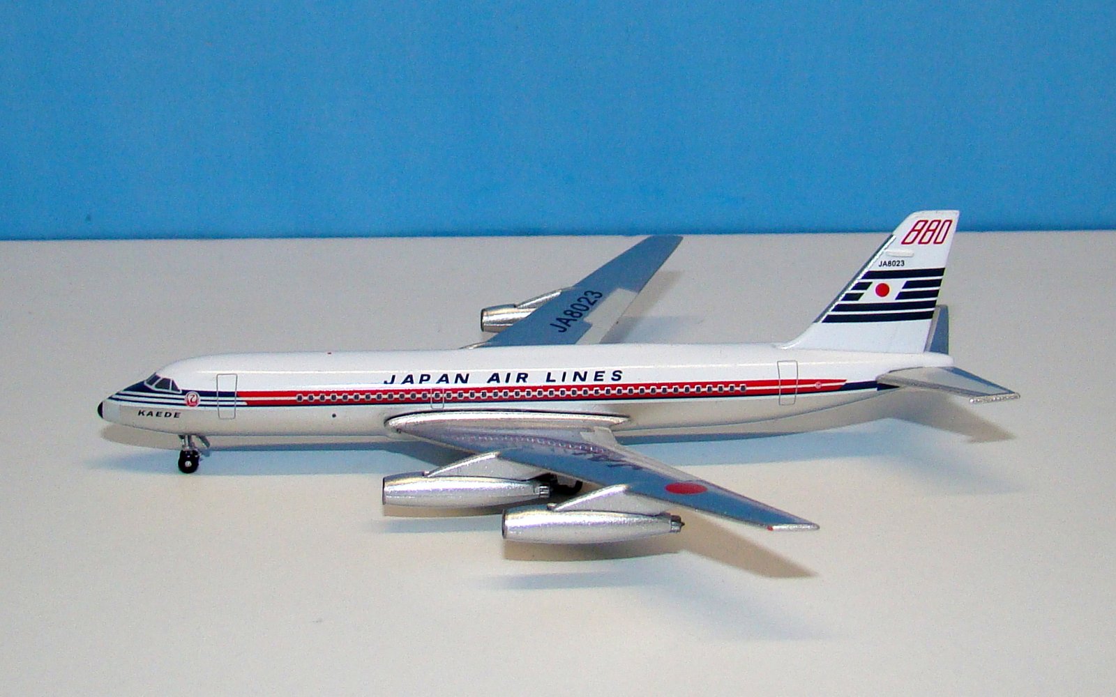 Japan Air Lines Convair CV-880M JA8023 Apollo Models 1:400 Scale Die-Cast
