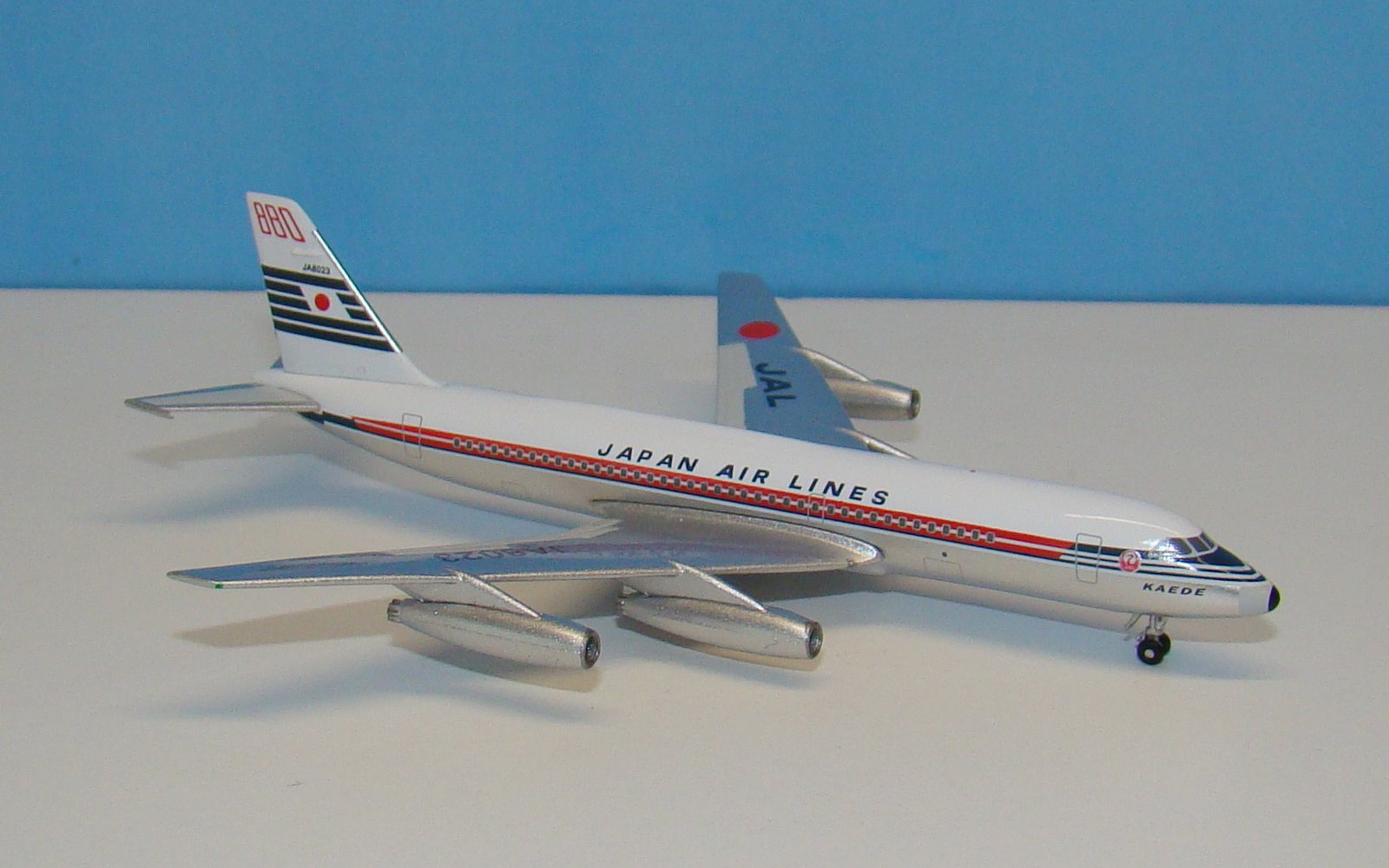Japan Air Lines Convair CV-880M JA8023 Apollo Models 1:400 Scale Die-Cast