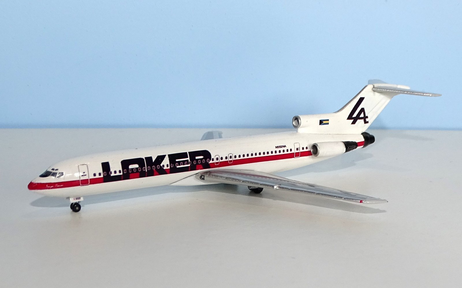 Laker Airways Bahamas Boeing 727-2J7Adv N552NA by MLC Customs (Aeroclassics Donor)