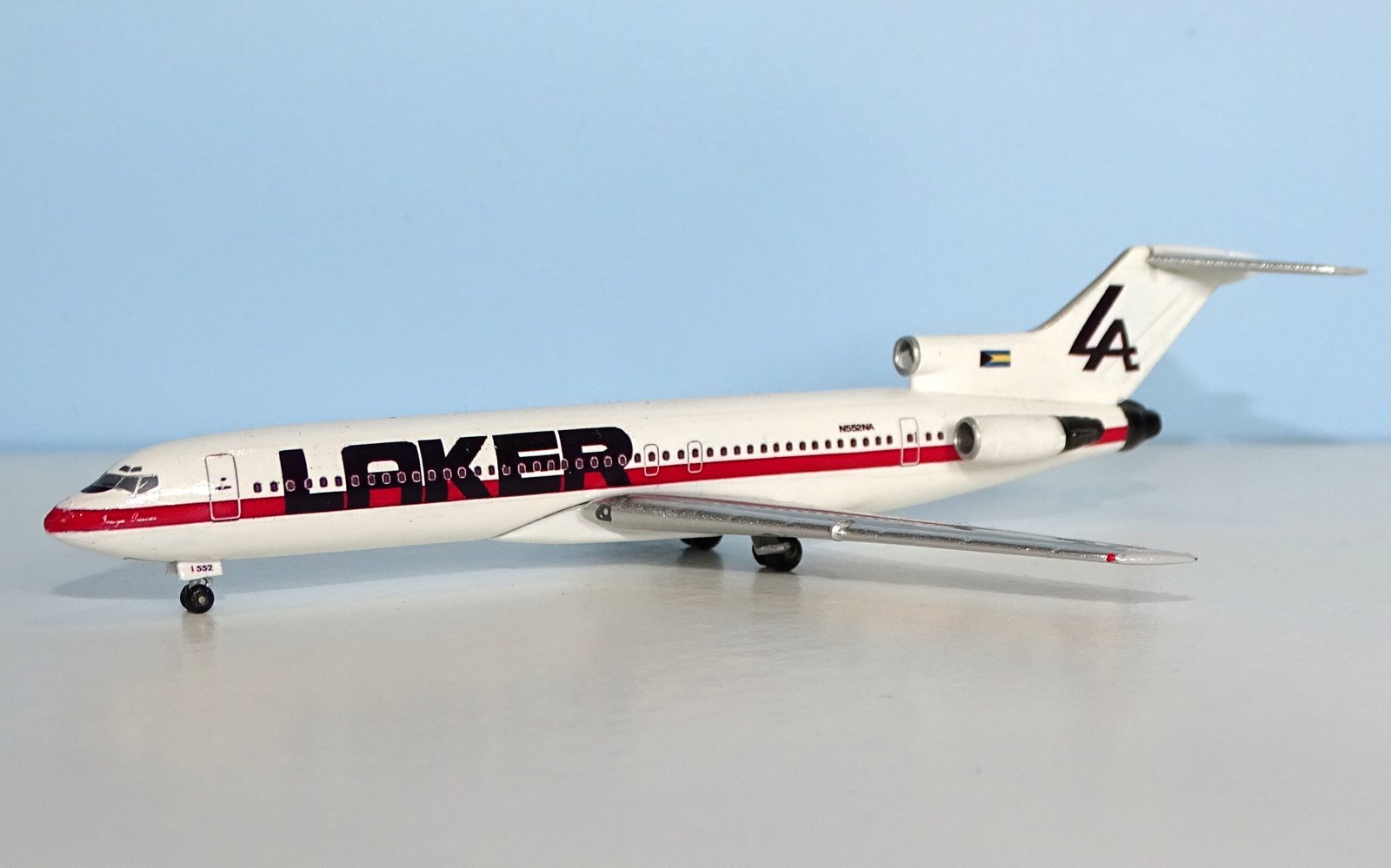 Laker Airways Bahamas Boeing 727-2J7Adv N552NA by MLC Customs (Aeroclassics Donor)