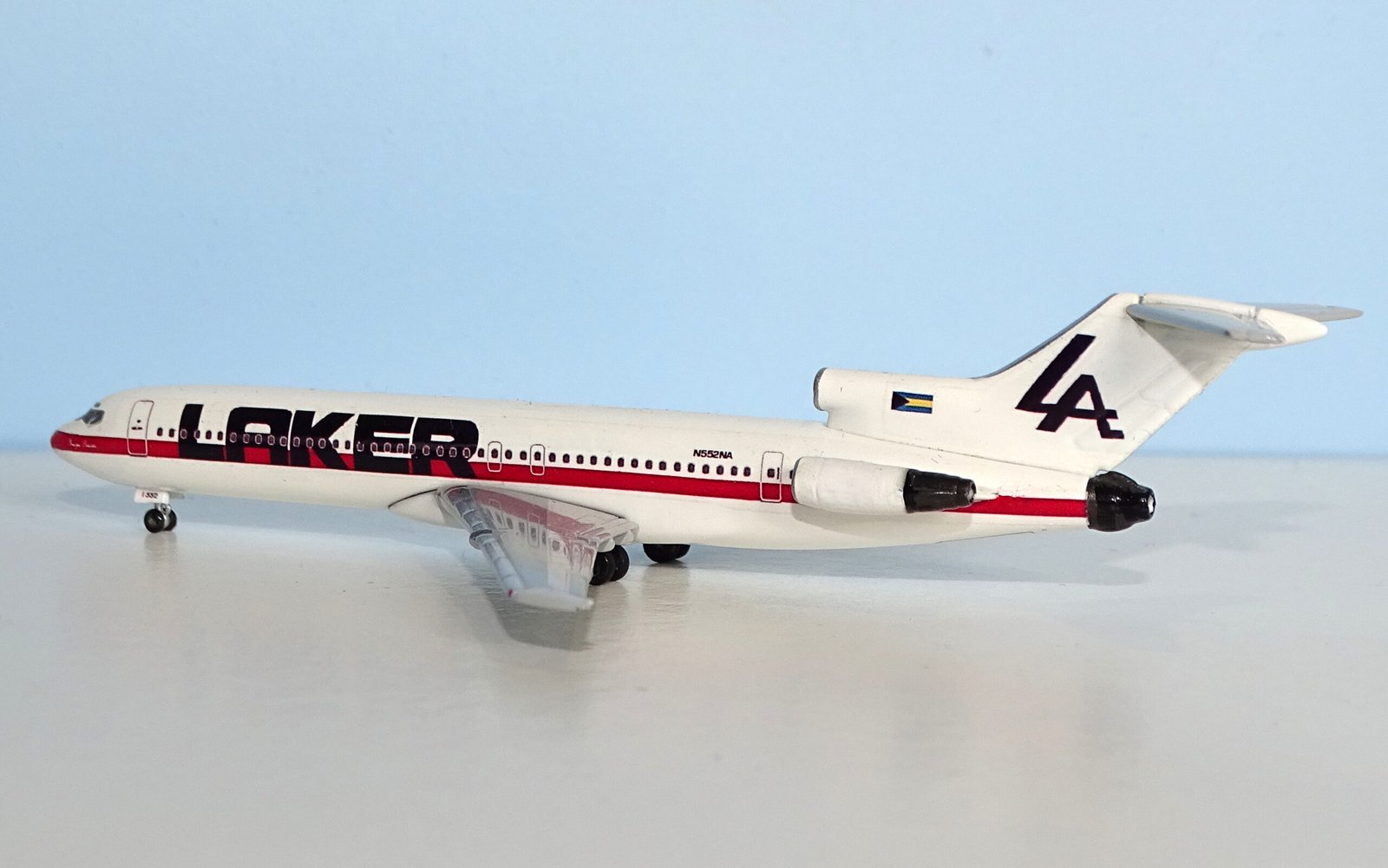 Laker Airways Bahamas Boeing 727-2J7Adv N552NA by MLC Customs (Aeroclassics Donor)