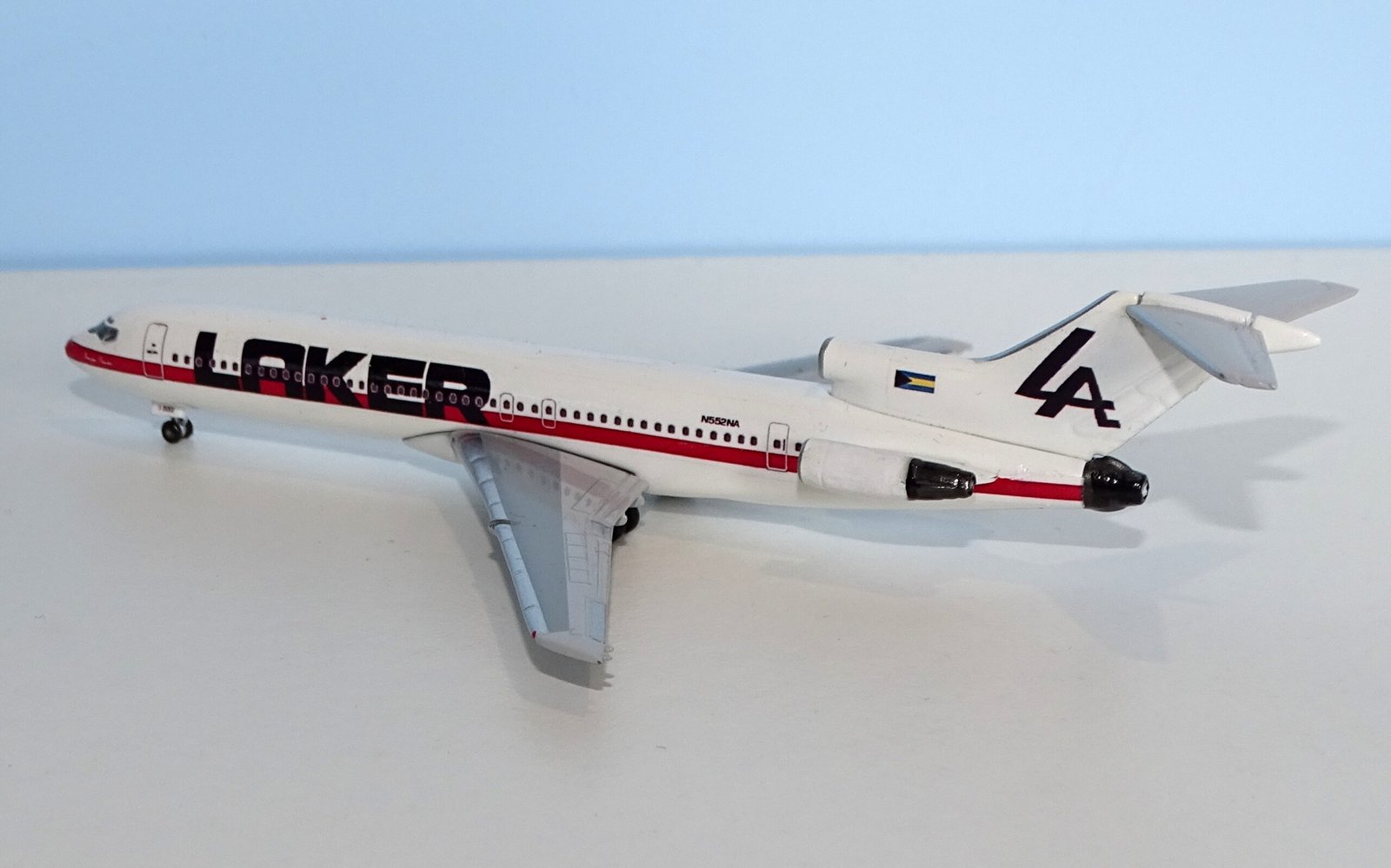 Laker Airways Bahamas Boeing 727-2J7Adv N552NA by MLC Customs (Aeroclassics Donor)