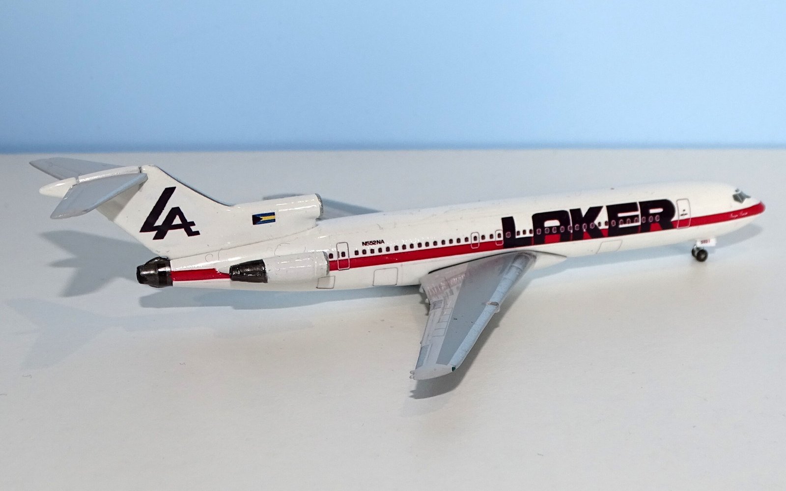 Laker Airways Bahamas Boeing 727-2J7Adv N552NA by MLC Customs (Aeroclassics Donor)
