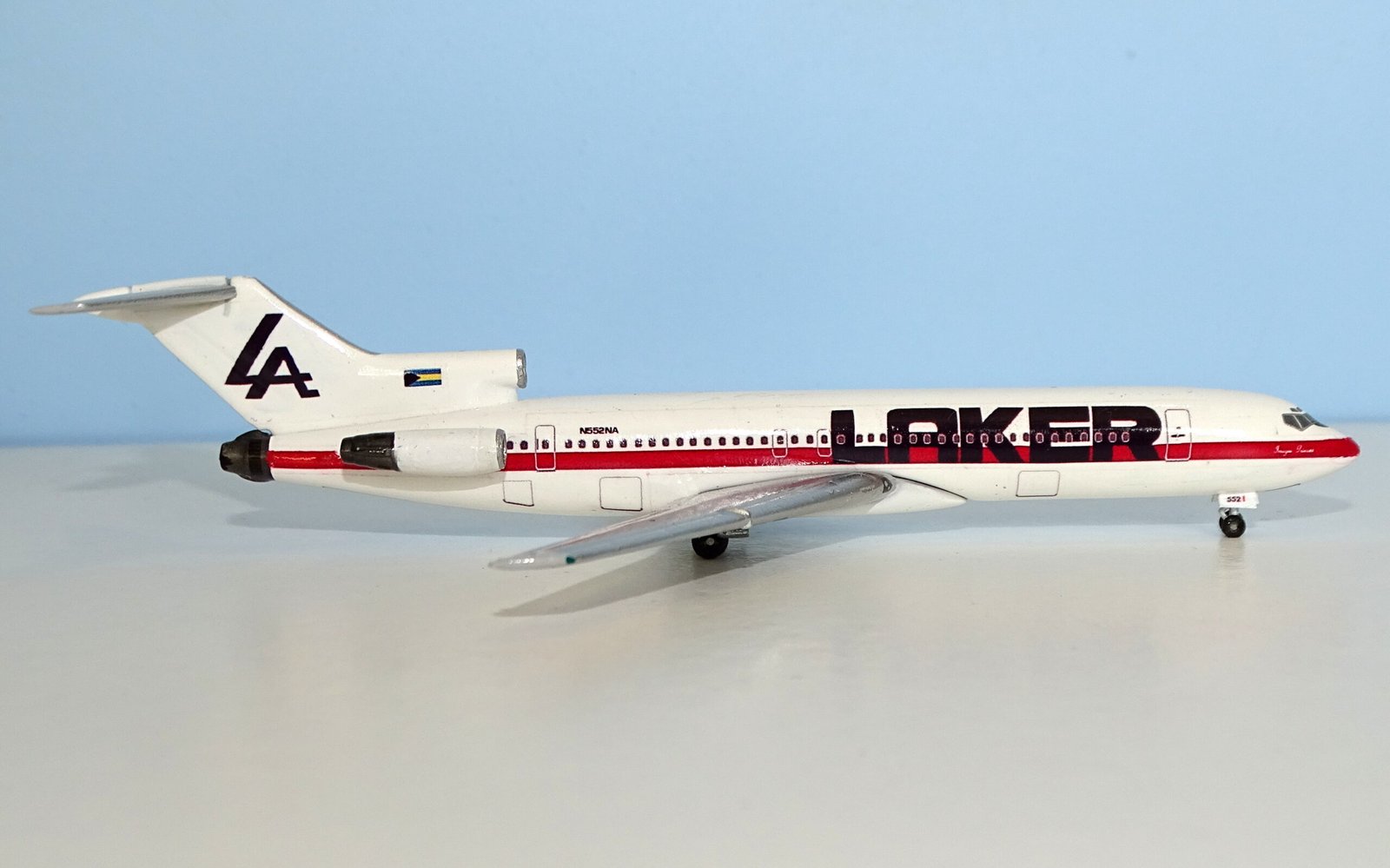 Laker Airways Bahamas Boeing 727-2J7Adv N552NA by MLC Customs (Aeroclassics Donor)