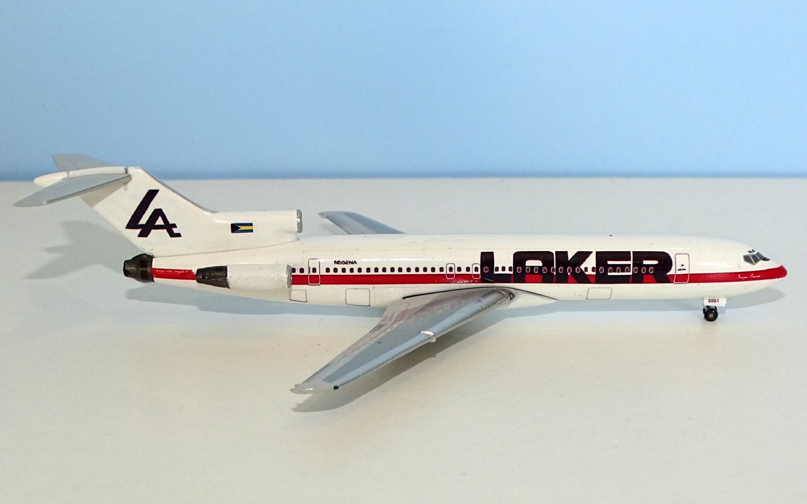 Laker Airways Bahamas Boeing 727-2J7Adv N552NA by MLC Customs (Aeroclassics Donor)