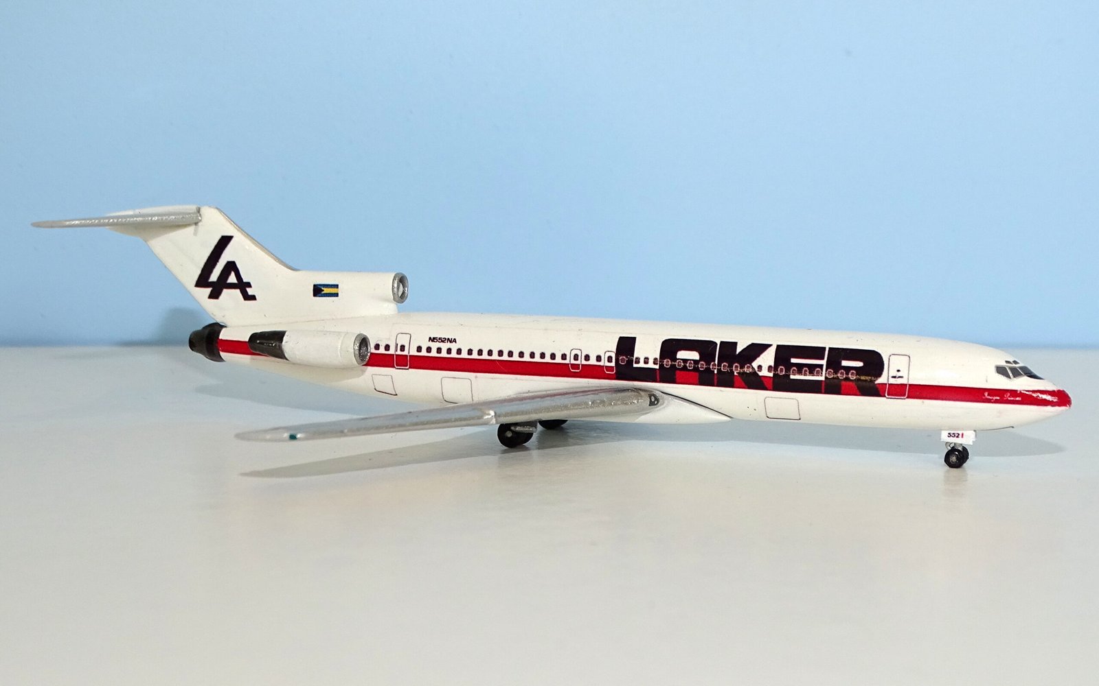Laker Airways Bahamas Boeing 727-2J7Adv N552NA by MLC Customs (Aeroclassics Donor)