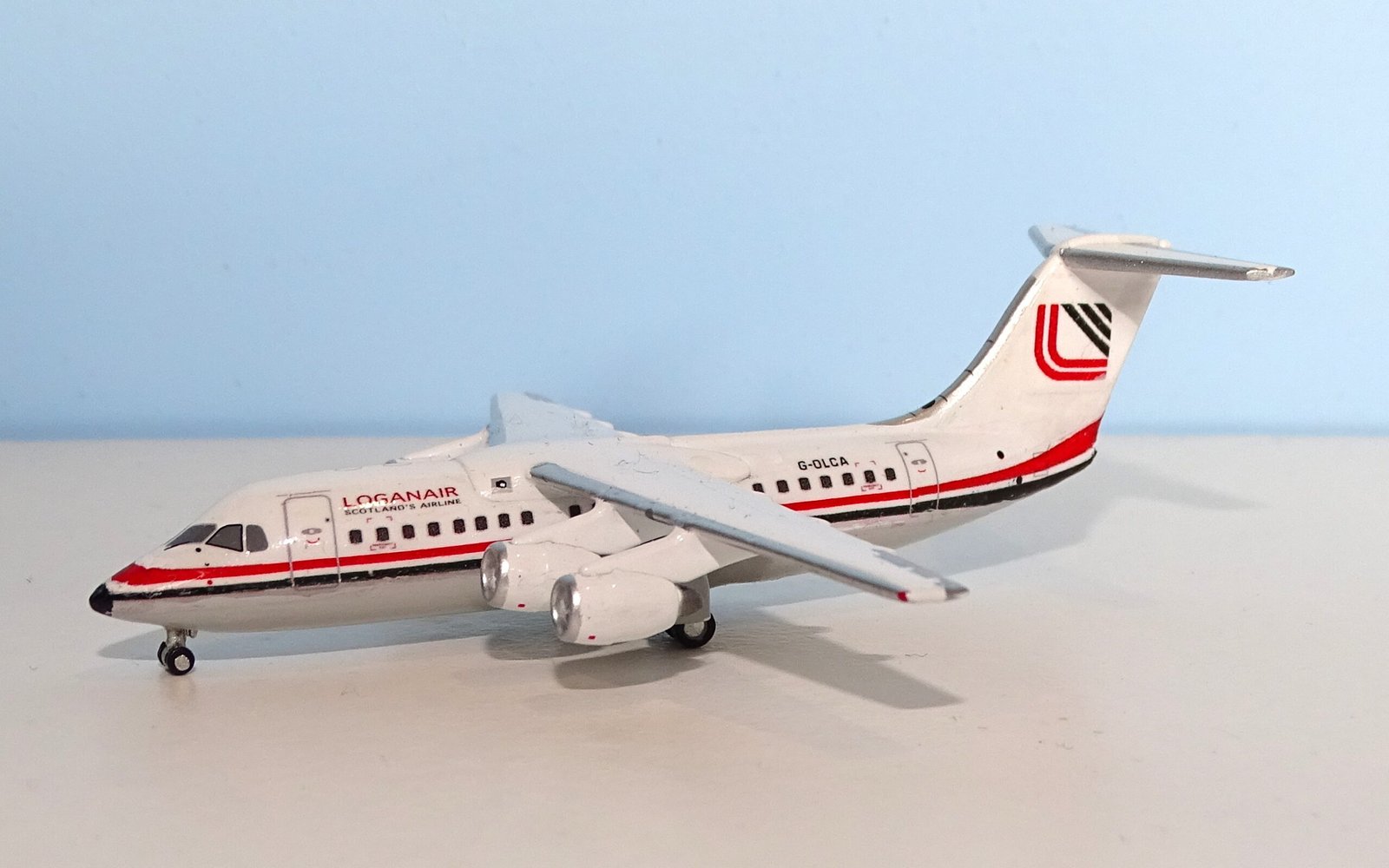 Loganair British Aerospace 146-200 G-OLCA by MLC Customs (Jet-X Donor)