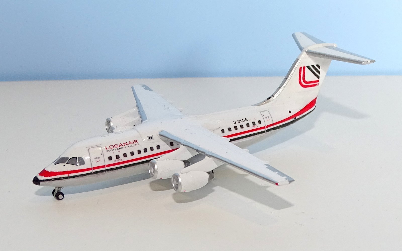 Loganair British Aerospace 146-200 G-OLCA by MLC Customs (Jet-X Donor)