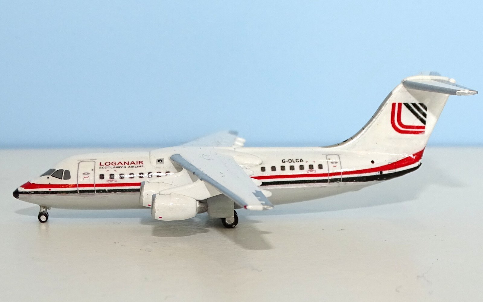 Loganair British Aerospace 146-200 G-OLCA by MLC Customs (Jet-X Donor)