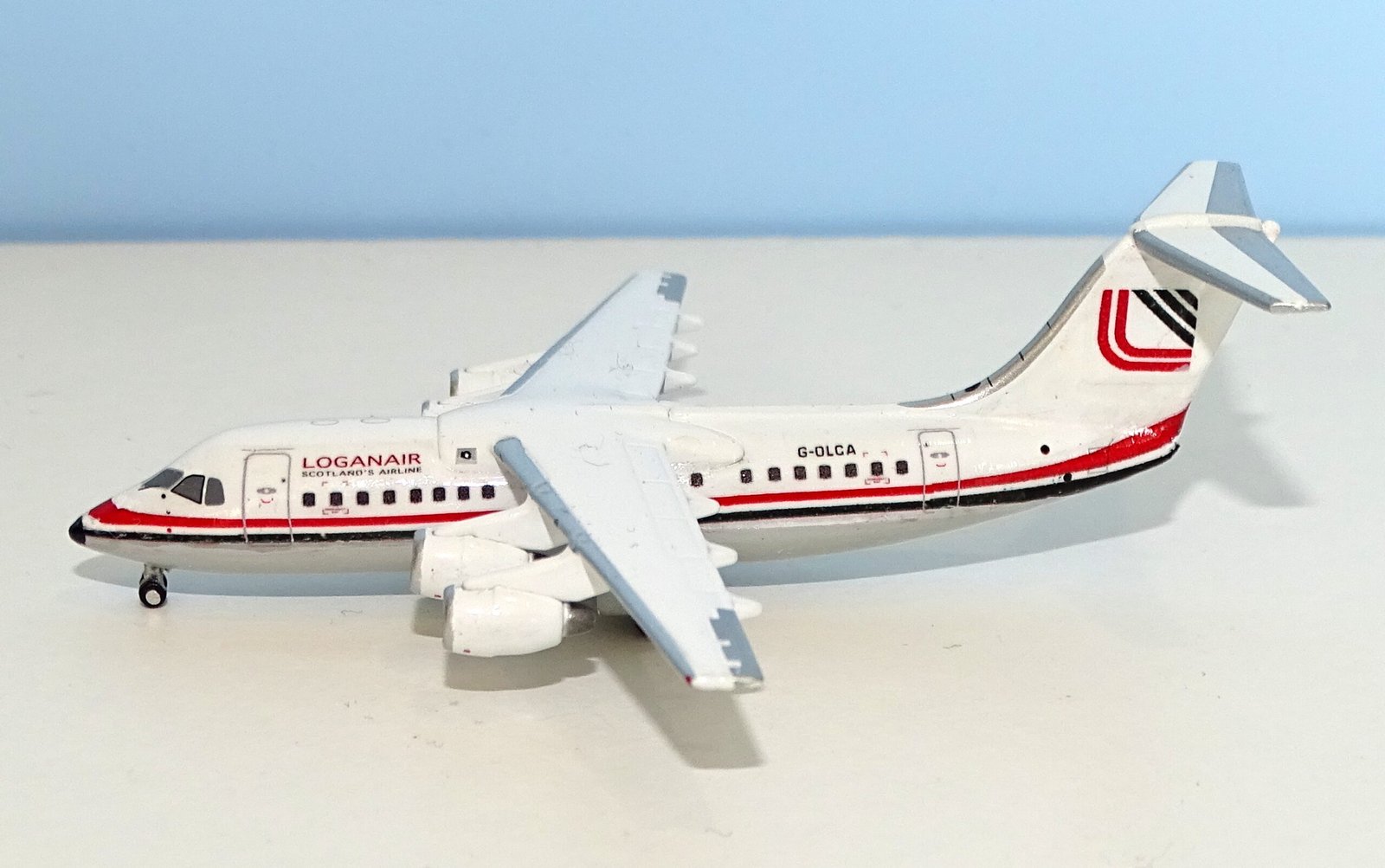 Loganair British Aerospace 146-200 G-OLCA by MLC Customs (Jet-X Donor)