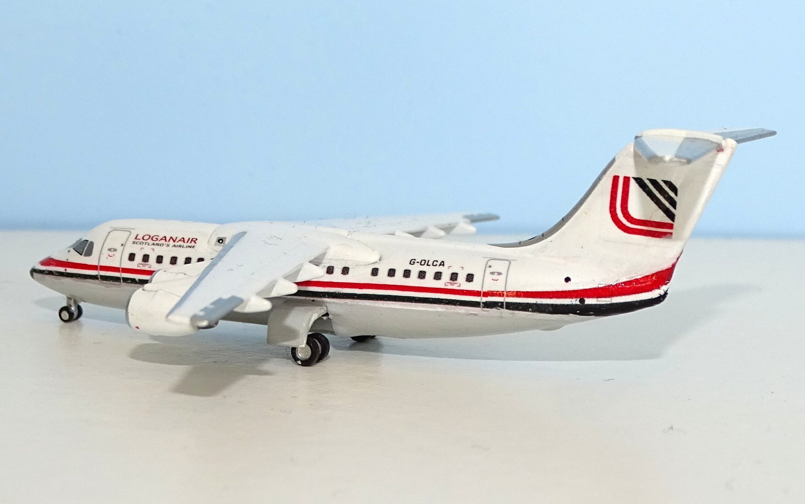 Loganair British Aerospace 146-200 G-OLCA by MLC Customs (Jet-X Donor)