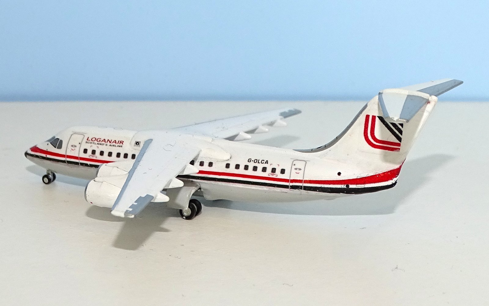 Loganair British Aerospace 146-200 G-OLCA by MLC Customs (Jet-X Donor)