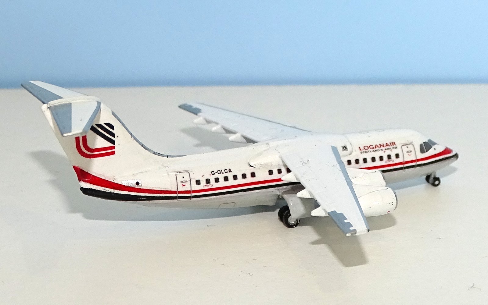 Loganair British Aerospace 146-200 G-OLCA by MLC Customs (Jet-X Donor)