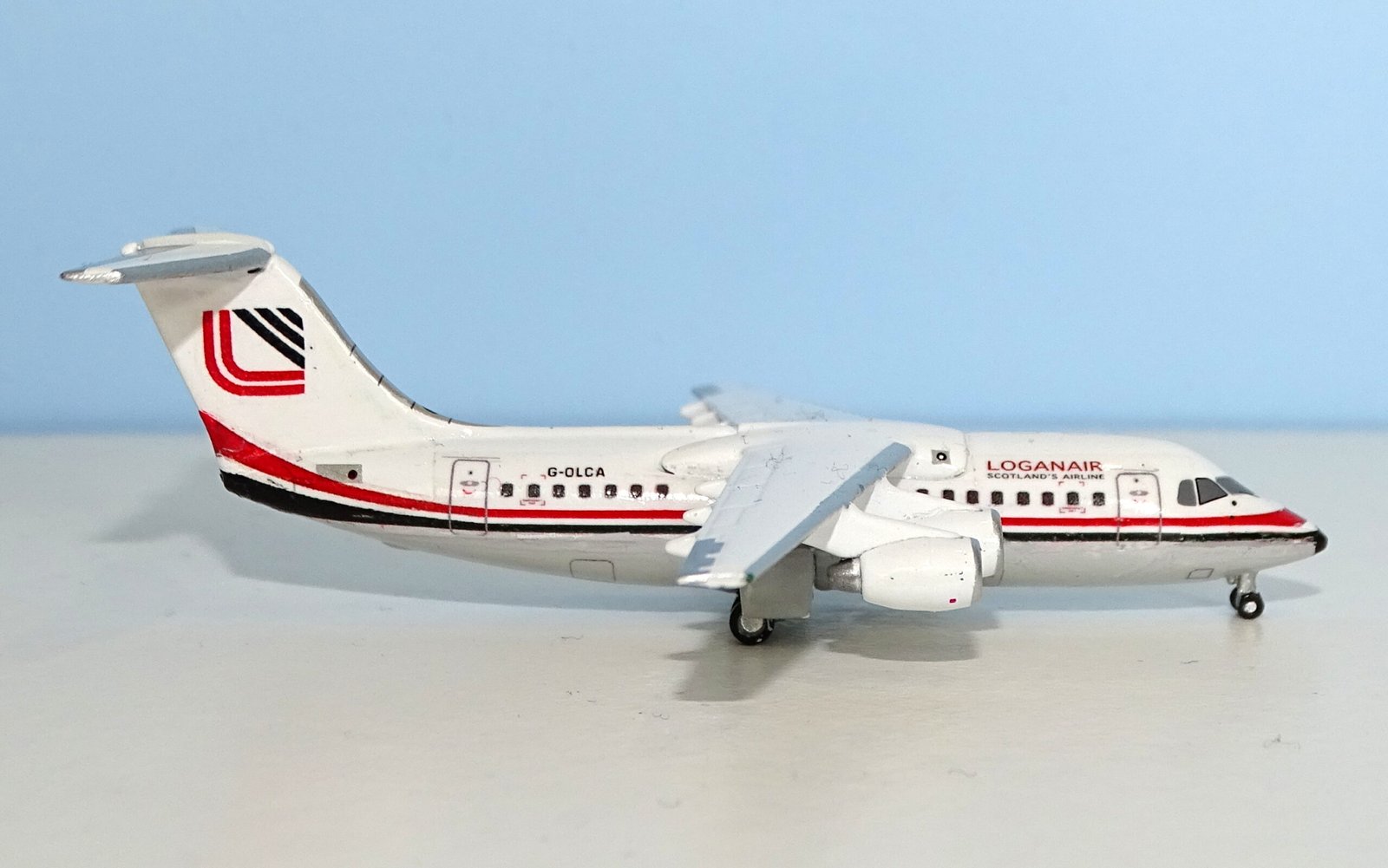 Loganair British Aerospace 146-200 G-OLCA by MLC Customs (Jet-X Donor)