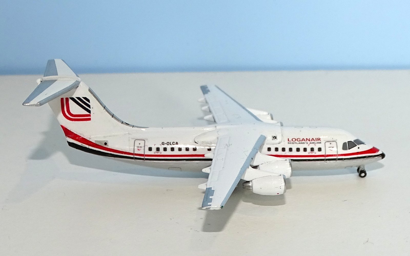 Loganair British Aerospace 146-200 G-OLCA by MLC Customs (Jet-X Donor)