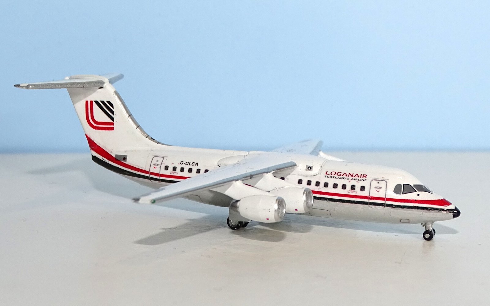 Loganair British Aerospace 146-200 G-OLCA by MLC Customs (Jet-X Donor)