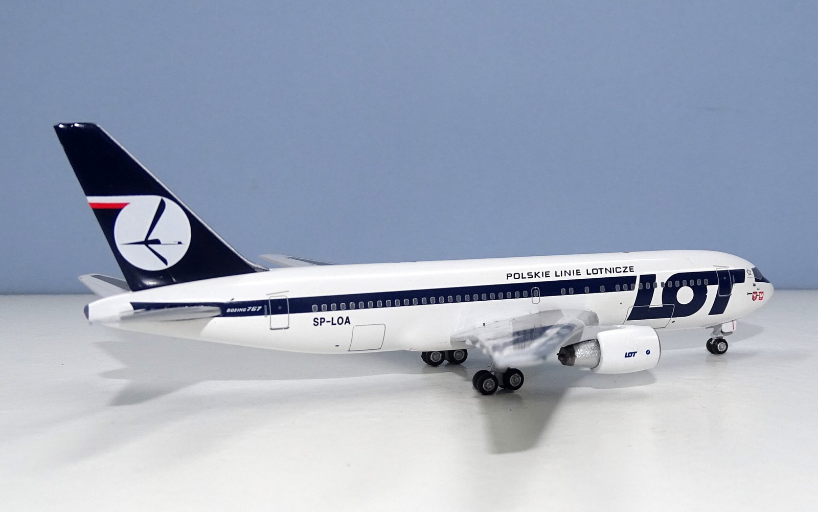LOT Poland Boeing 767-25DER SP-LOA Aeroclassics 1:400 Scale Airliner