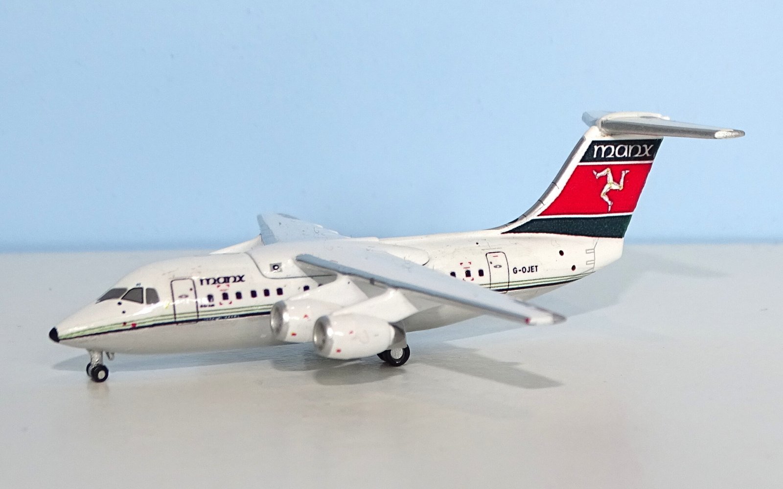 Manx Airlines British Aerospace 146-100 G-OJET by MLC Customs (Jet-X Donor)