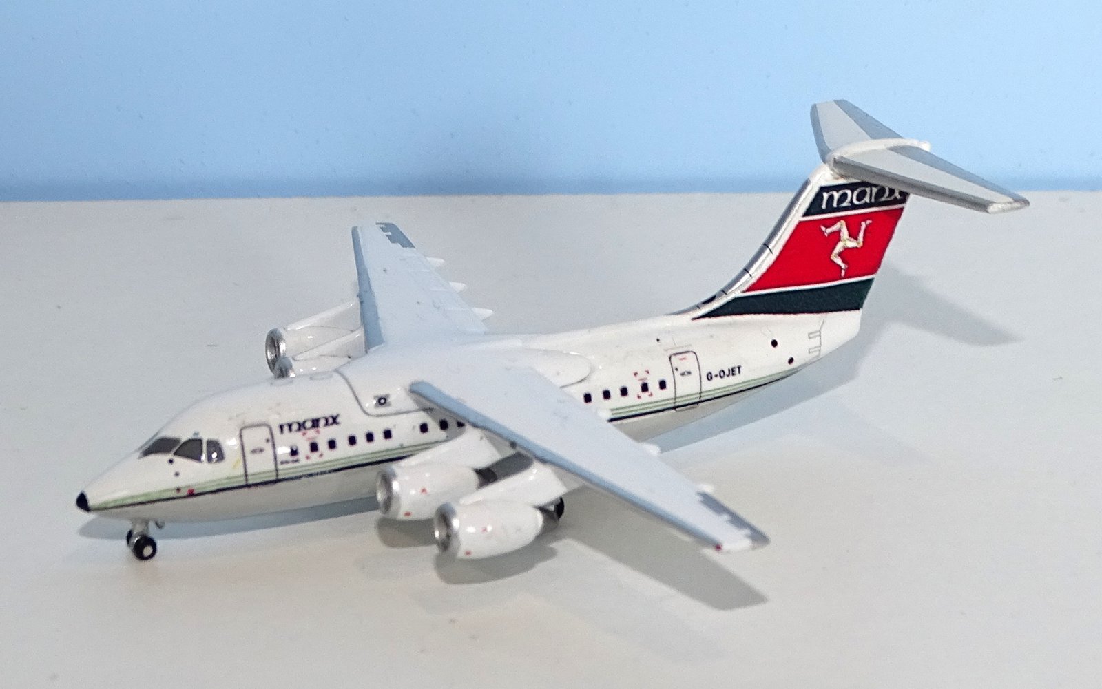 Manx Airlines British Aerospace 146-100 G-OJET by MLC Customs (Jet-X Donor)