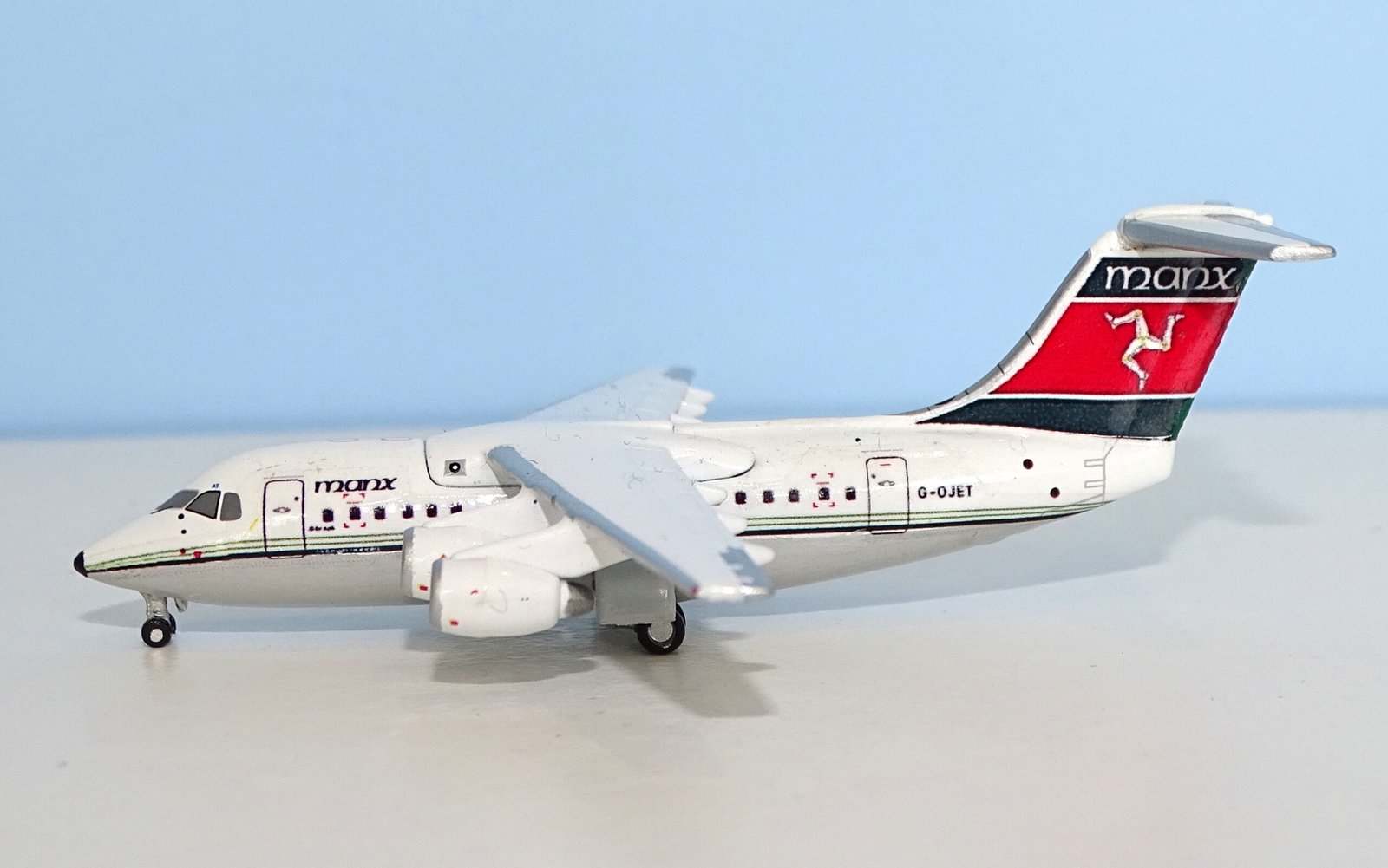 Manx Airlines British Aerospace 146-100 G-OJET by MLC Customs (Jet-X Donor)