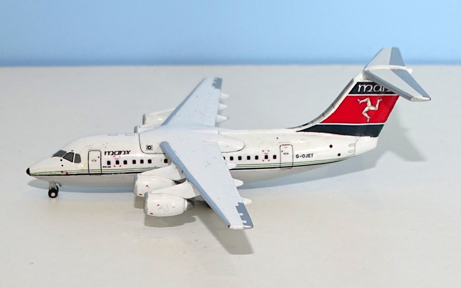 Manx Airlines British Aerospace 146-100 G-OJET by MLC Customs (Jet-X Donor)