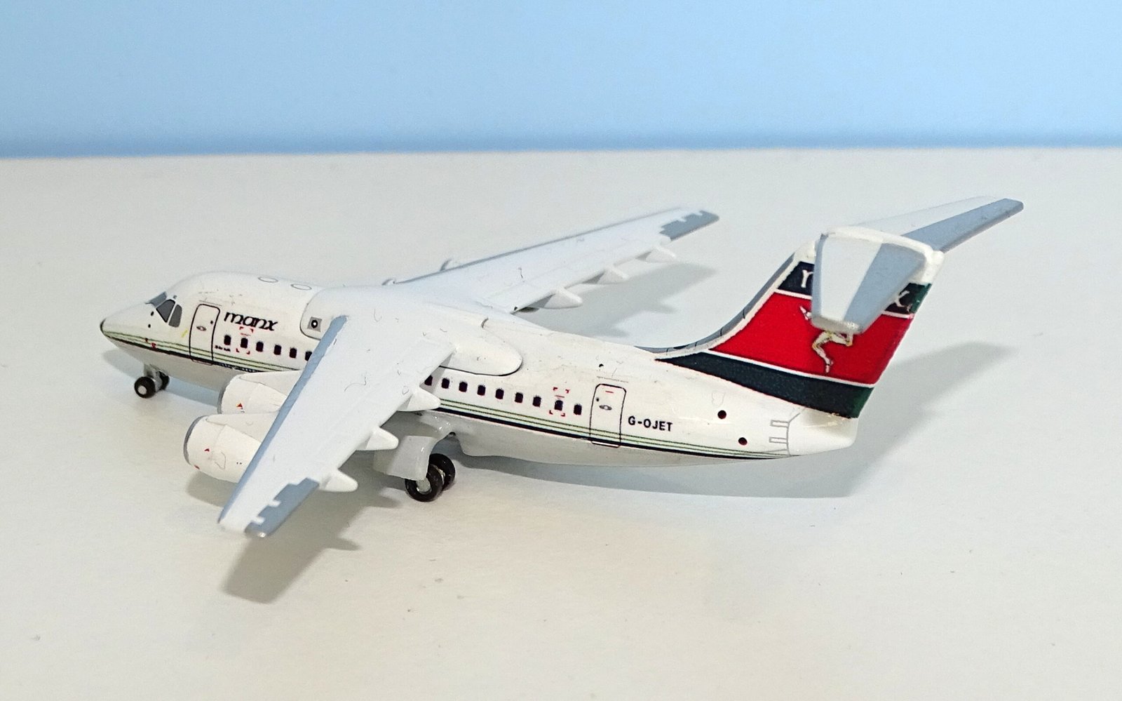 Manx Airlines British Aerospace 146-100 G-OJET by MLC Customs (Jet-X Donor)