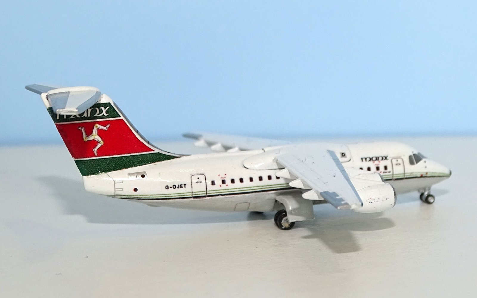 Manx Airlines British Aerospace 146-100 G-OJET by MLC Customs (Jet-X Donor)
