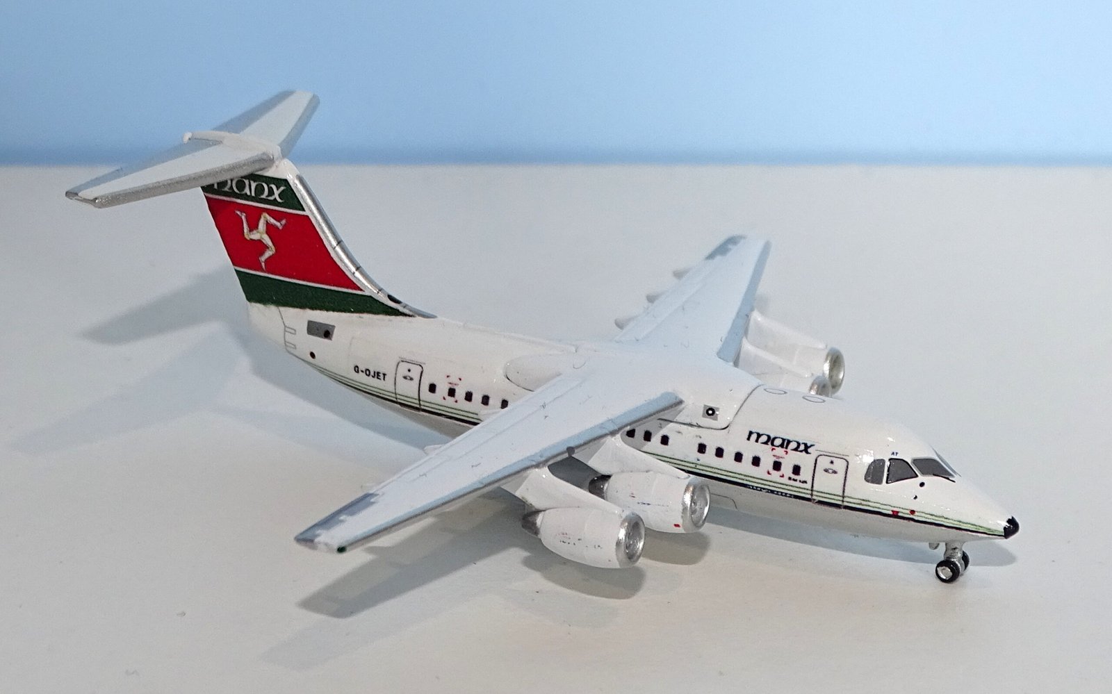 Manx Airlines British Aerospace 146-100 G-OJET by MLC Customs (Jet-X Donor)