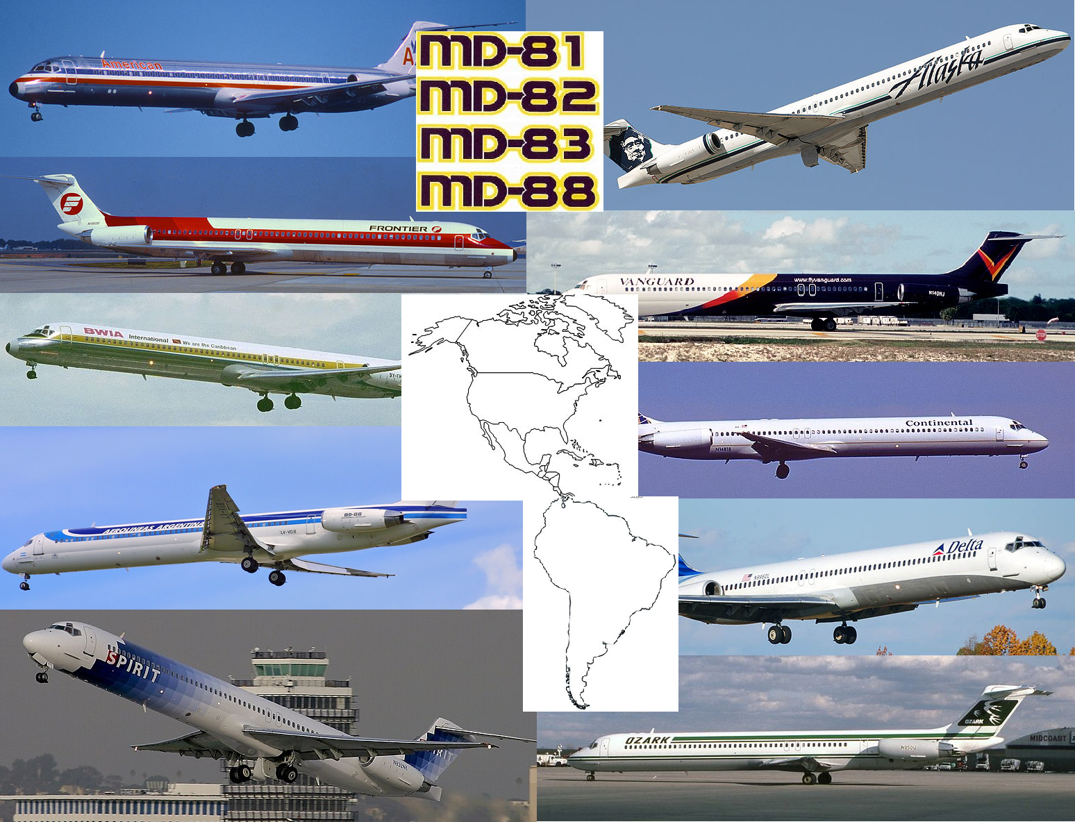 Mad Dog Central 1: An Americas MD-80 Wishlist - YESTERDAY'S AIRLINES