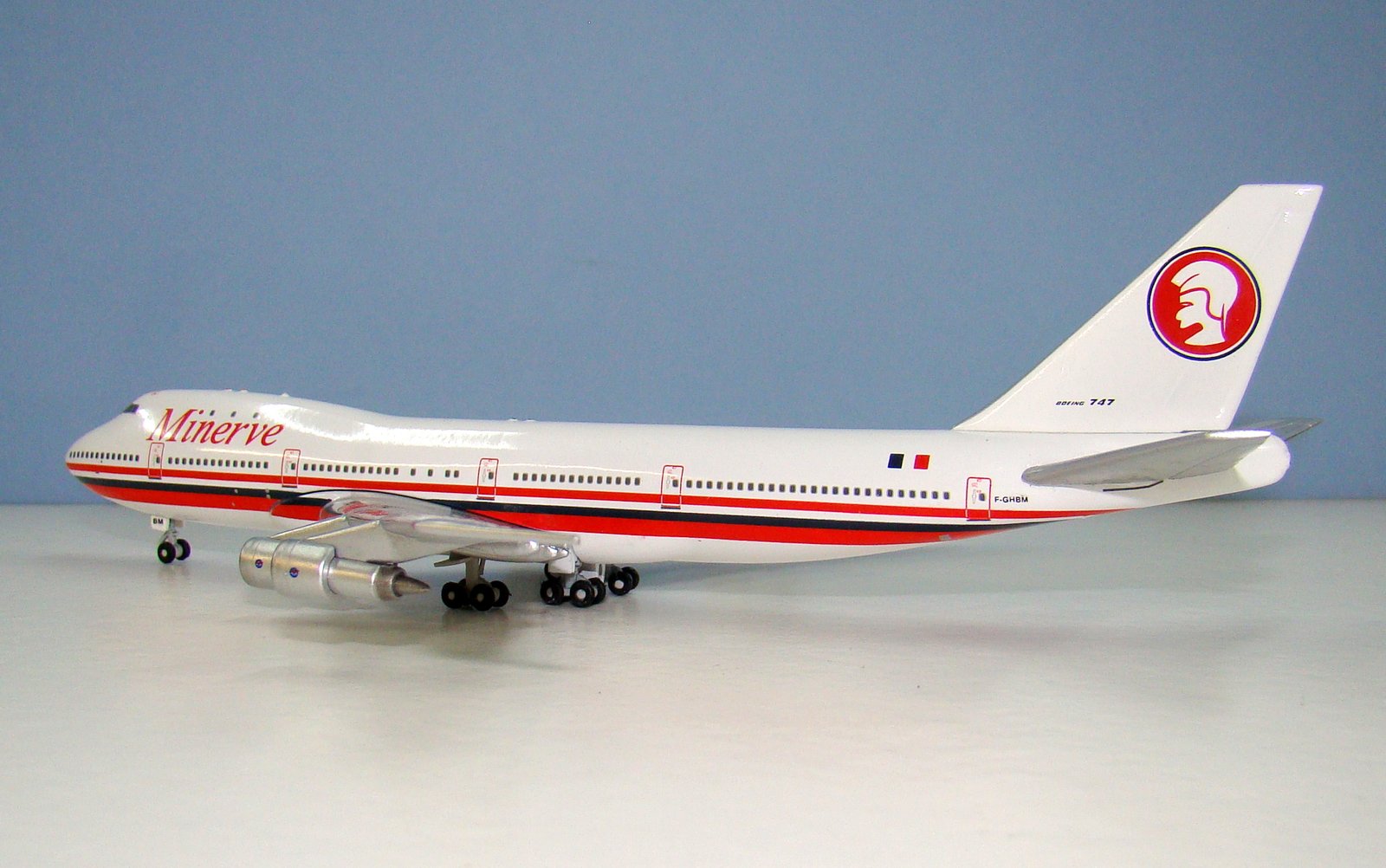 Minerve Boeing 747-283B F-GHBM Magic Models 1:400 Scale Model Airliner