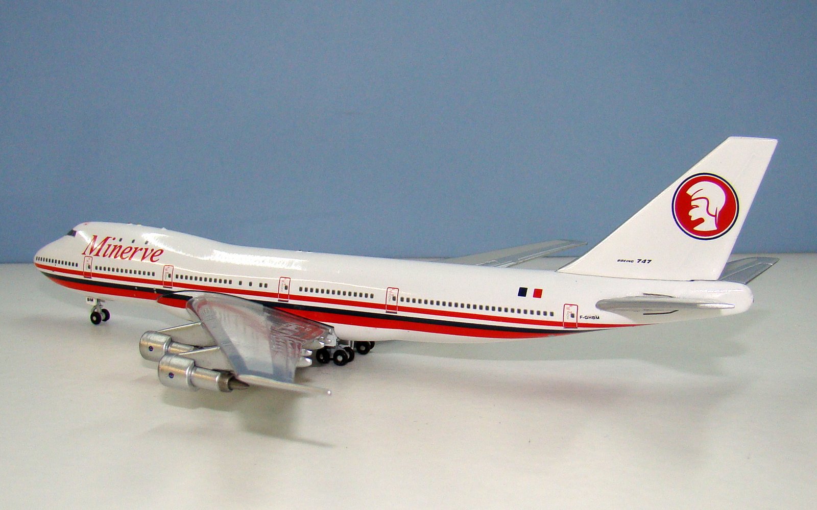 Minerve Boeing 747-283B F-GHBM Magic Models 1:400 Scale Model Airliner